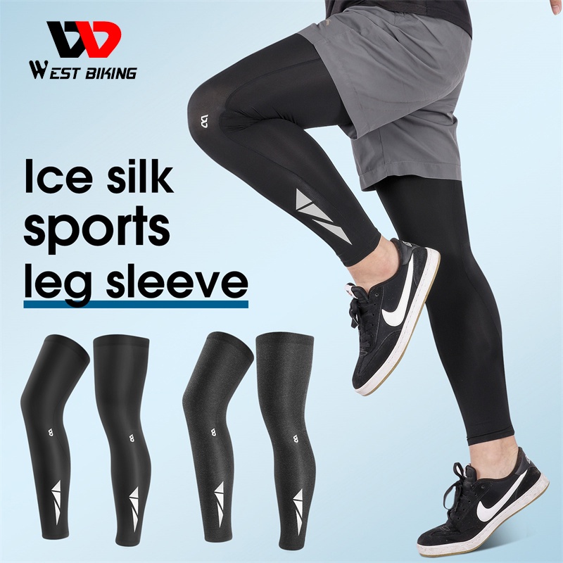 Vớ ống chân WEST BIKING bảo vệ chống tia uv khi chơi thể thao cho nam nữ