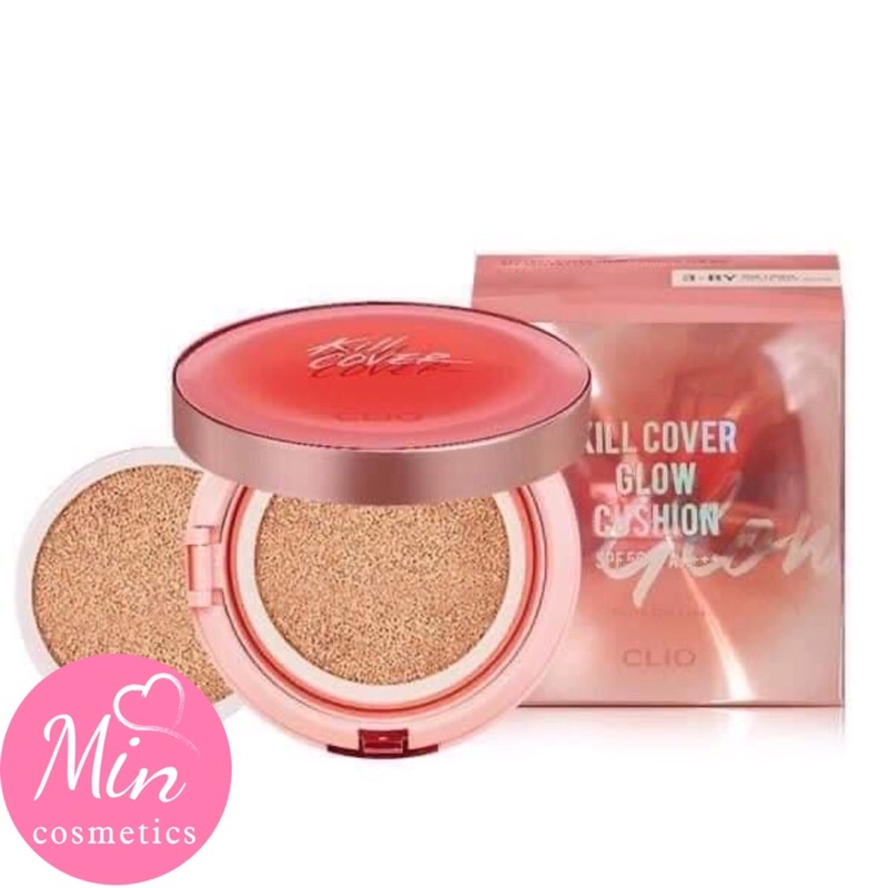 [Auth- Mẫu Mới] Phấn nước căng bóng da Clio Kill Cover Glow Cushion SPF50+ PA++++