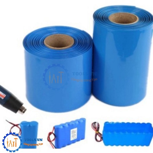Màng Co Nhiệt PVC Cách Điện Bọc Cell Pin 18650 Nhiều Kích Thước