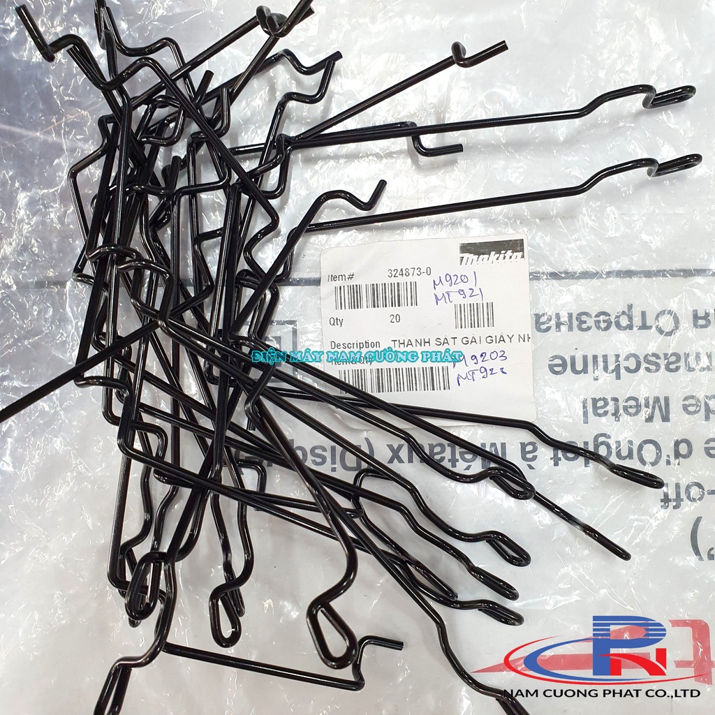 Kẹp nhám máy chà nhám rung MT921 Makita Maktec 324873-0