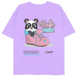 Mẫu HELLO PANDA - Áo Thun Unisex Cho Tuổi Teen Hot Trend 2020, Mẫu Mới Nhất