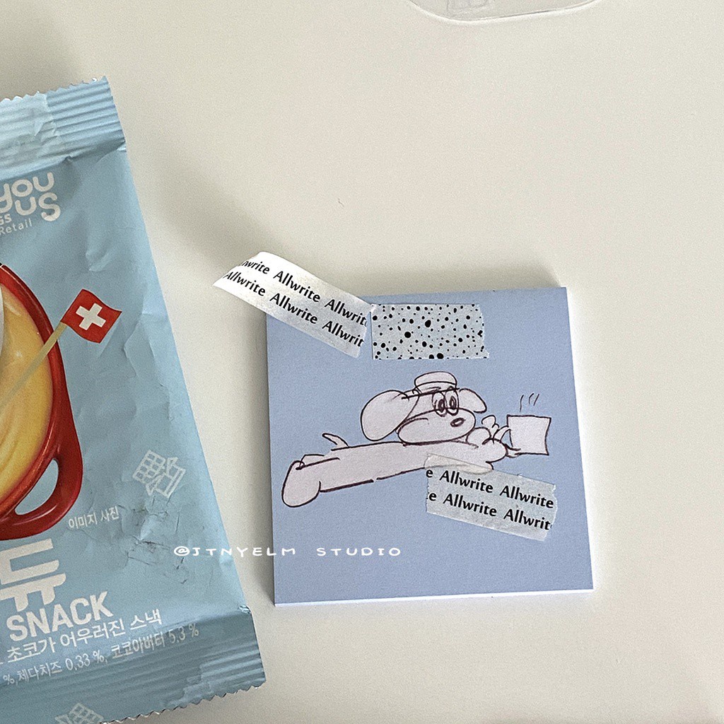 Băng keo giấy trang trí xinh xắn thời trang nhiều họa tiết tùy chọn