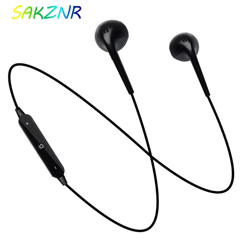 Tai nghe Bluetooth không dây S6 Sport Tai nghe có micrô Tai nghe âm thanh nổi iOS / Android Tai nghe trong tai loại bỏ tiếng ồn chất lượng cao