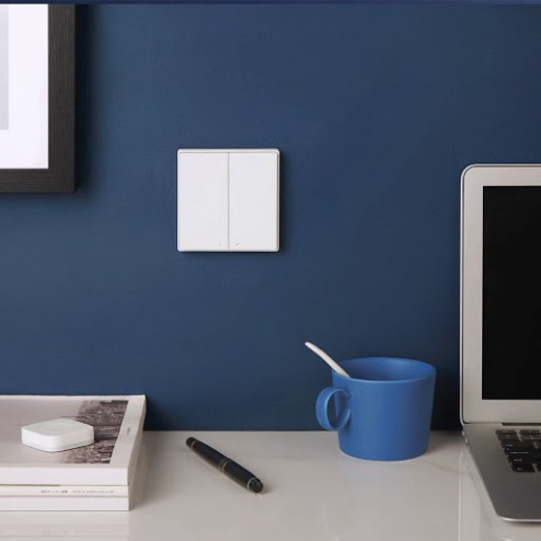 Công tắc Aqara D1 điều khiển từ xa thông minh, hẹn giờ bật tắt, tương thích Homekit, Google Assistant