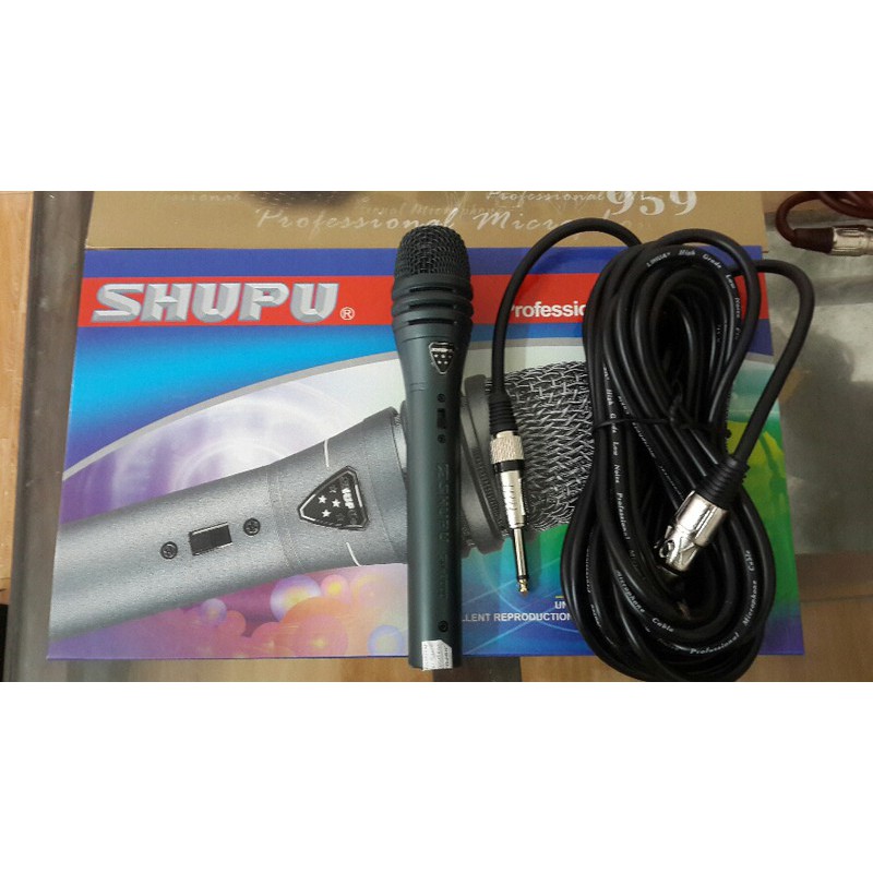 Micro có dây Shupu SM-8000 - mic shupu tốt