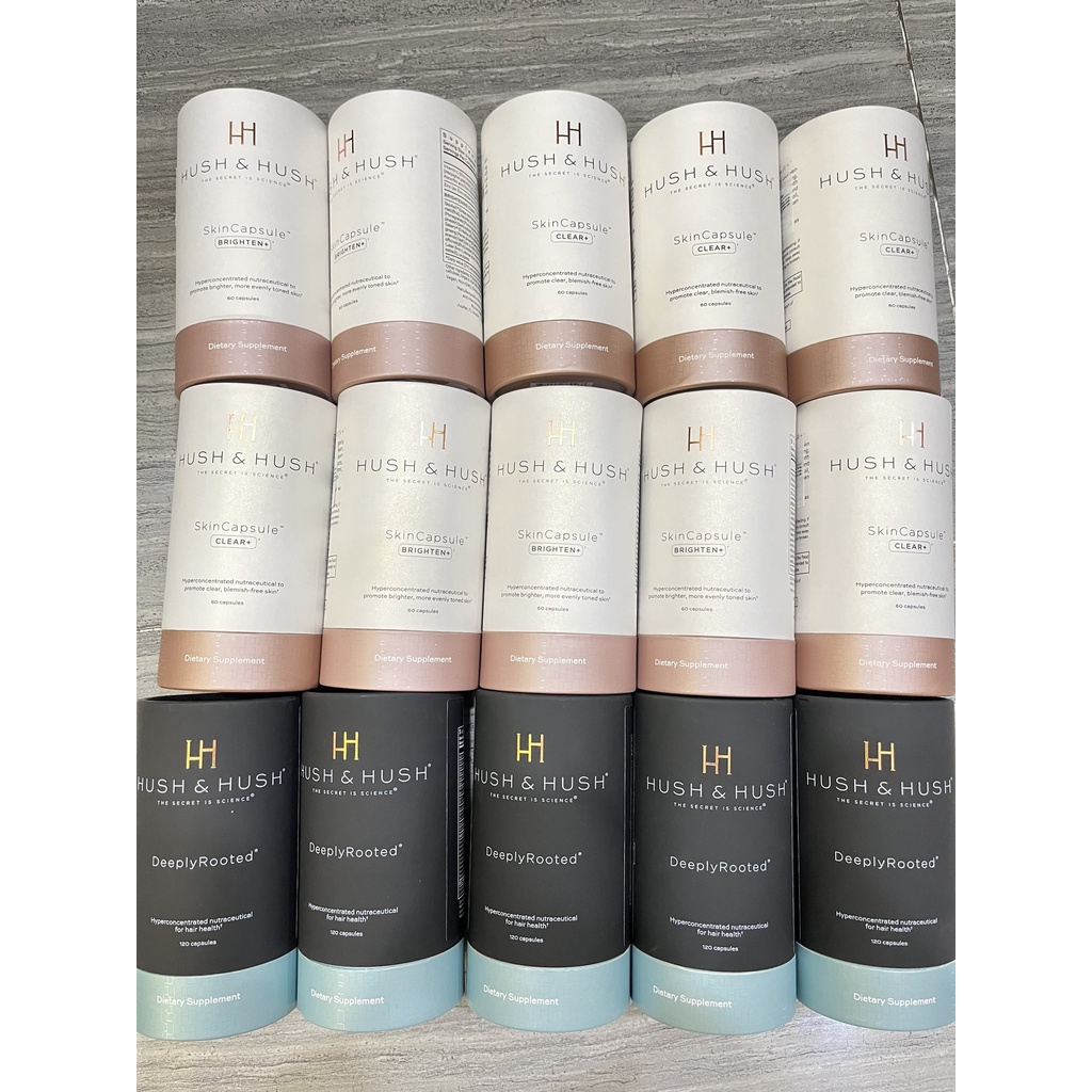 Image Hush & Hush Skincapsule Clear+ 60 viên - Ngừa Mụn, Mờ Thâm