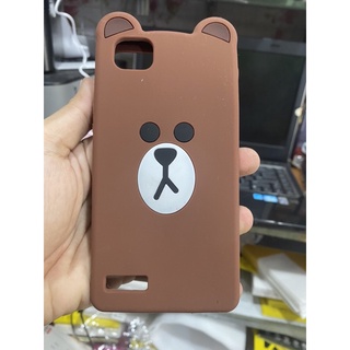 Ốp lưng Oppo Neo7 gấu 3D silicon