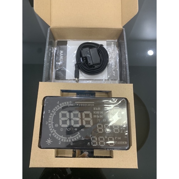 Hiển Thị Tốc Độ Lên Kính Lái HUD A8 | BigBuy360 - bigbuy360.vn