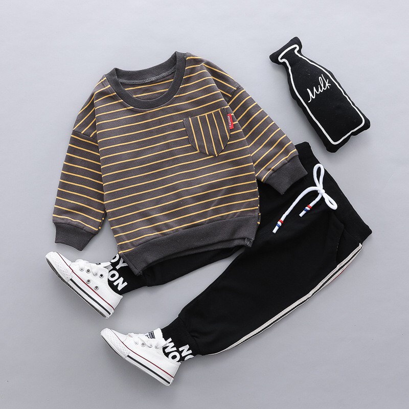 Bộ Nỉ Kẻ Plus Thu Đông Cho Bé Trai Và Bé Gái 8 Đến 34 Kg  KEN STORE