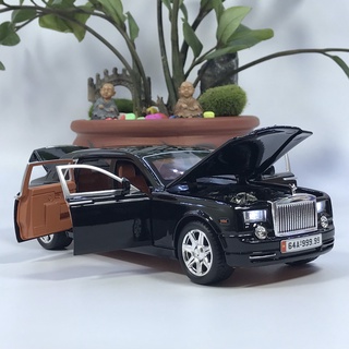 Mô hình xe ô tô Rolls Royce Phantom 1:24 [TẶNG BIỂN SỐ VIP]