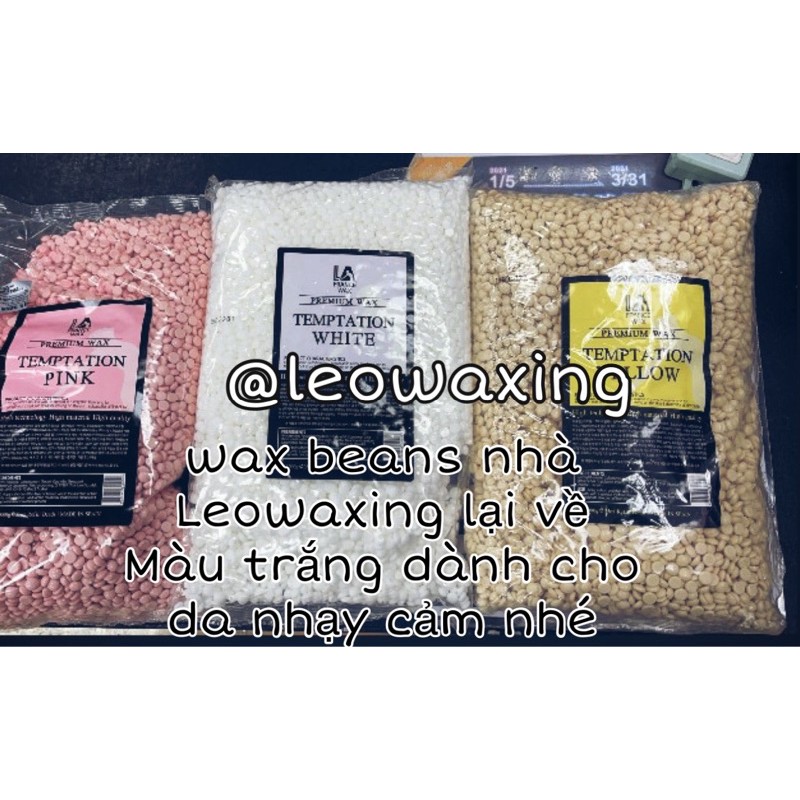 100g sáp wax nóng hard beans tặng que wax tiệt trùng