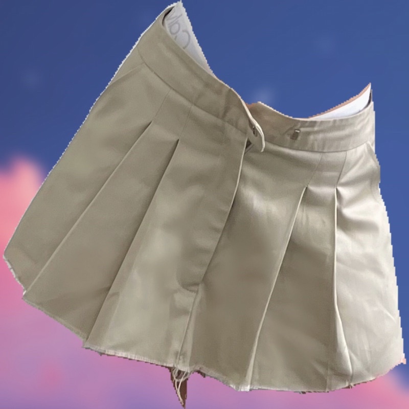 Élodie Goutte - Chân váy ngắn xếp li