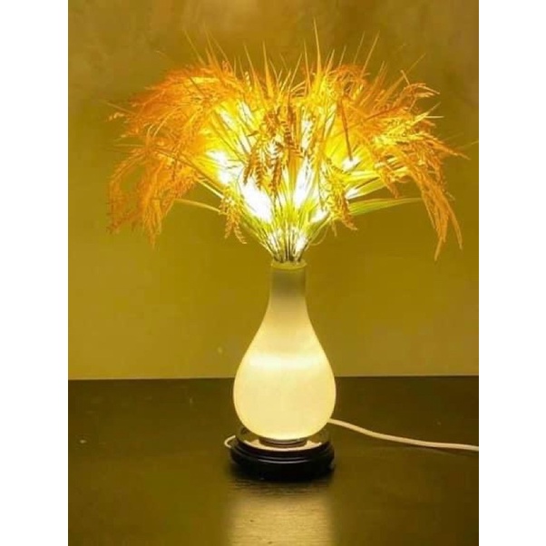 ✨ ĐÈN BÌNH BÔNG LÚA - ĐÈN LED TRANG TRÍ