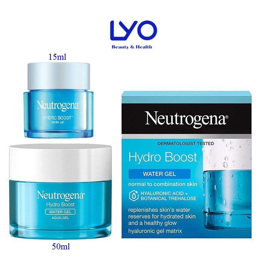 Kem Dưỡng Ẩm Neutrogena Hydro Boost Aqua Creme & Aqua Gel 50ml Hàn Quốc