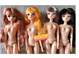 Búp bê 30 cm - 20 khớp , mắt 4D