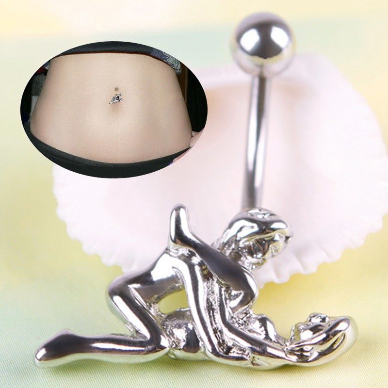 Khuyến rốn hình đôi tình nhân quyến rũ