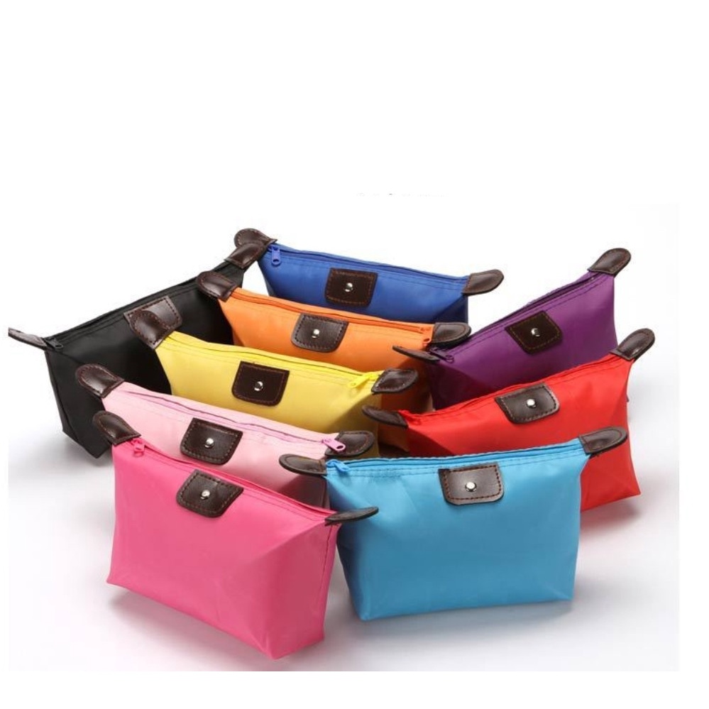 Túi Đựng Mỹ Phẩm Du Lịch Nhiều Màu Sắc Có Khóa Kéo Dành Cho Nữ