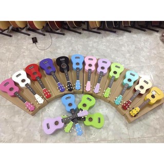 Đàn Ukulele Gỗ ( Đủ 15 Màu )
