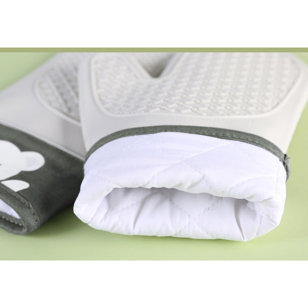 Găng Tay Silicone Cách Nhiệt Dùng Cho Lò Vi Sóng