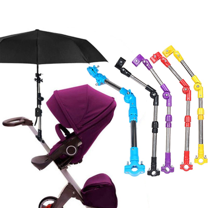 Giá Đỡ Dù Gắn Xe Đạp / Xe Đẩy Em Bé Tùy Chỉnh Tiện Dụng