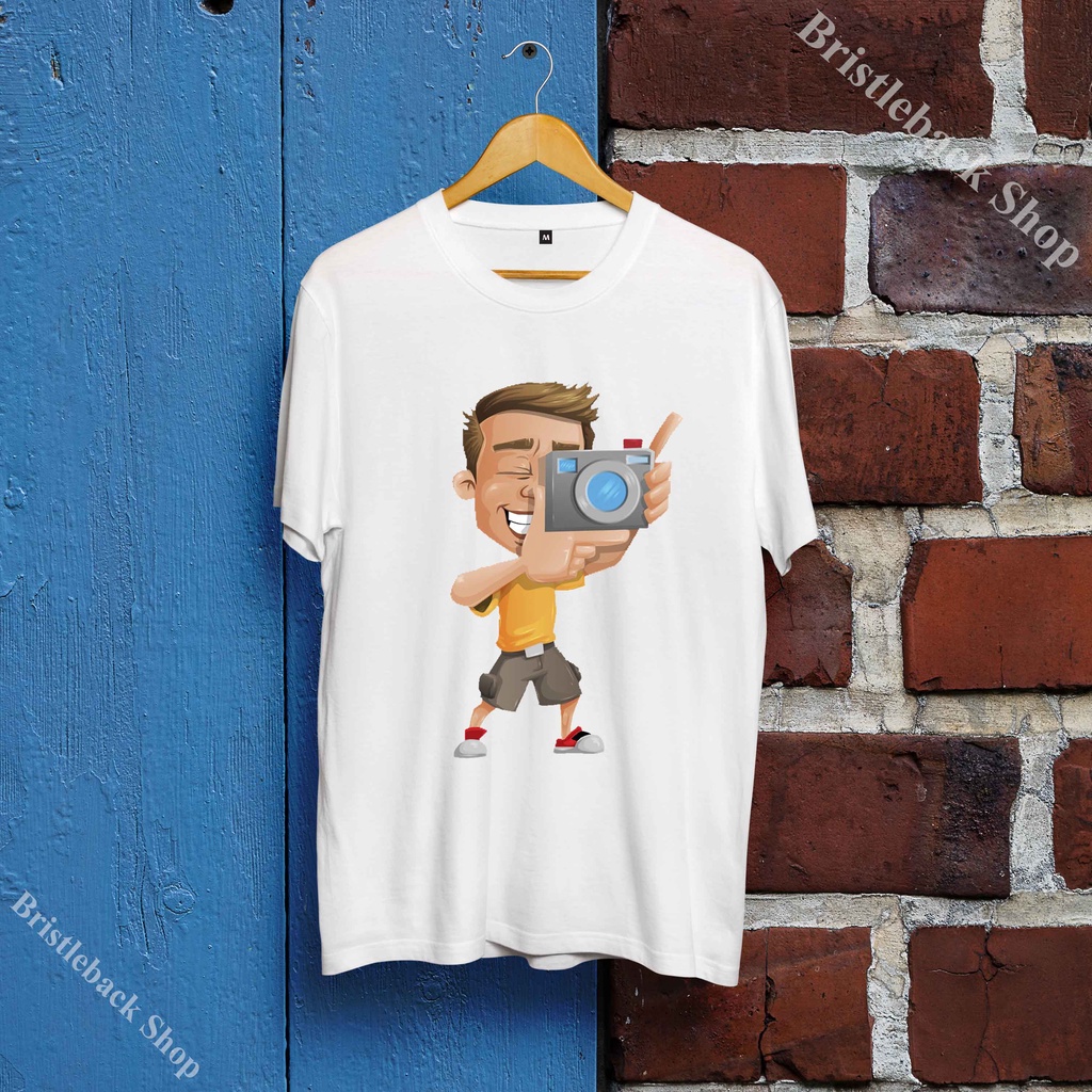💚Áo Phông hình Thợ chụp ảnh - Photographer T-Shirt cá tính - S12PTP-004