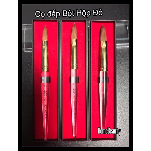 CỌ ĐẮP BỘT Hộp đỏ-chuyên đắp móng Bột