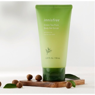 Tẩy tế bào chết body Innisfree Greentea Pure Body Gel Scrub