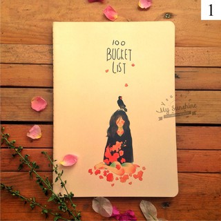 Vở kẻ ngang B5 100 Bucket Lists
