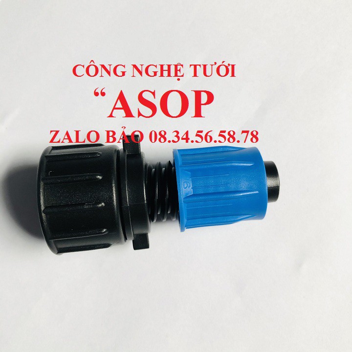 20 Nối ren trong 27mm gắn ống pe 16mm