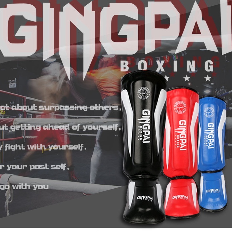 GINGPAI Dụng Cụ Bảo Vệ Tập BOXING MMA Muay Thai Cho Người Lớn Và Trẻ Em