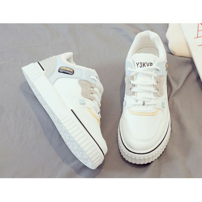 giày thể thao nữ cute tặng tất nữ xinh xắn