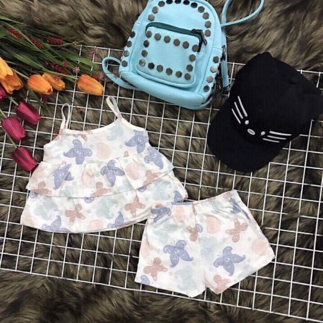 Set 4 bộ bé gái carter