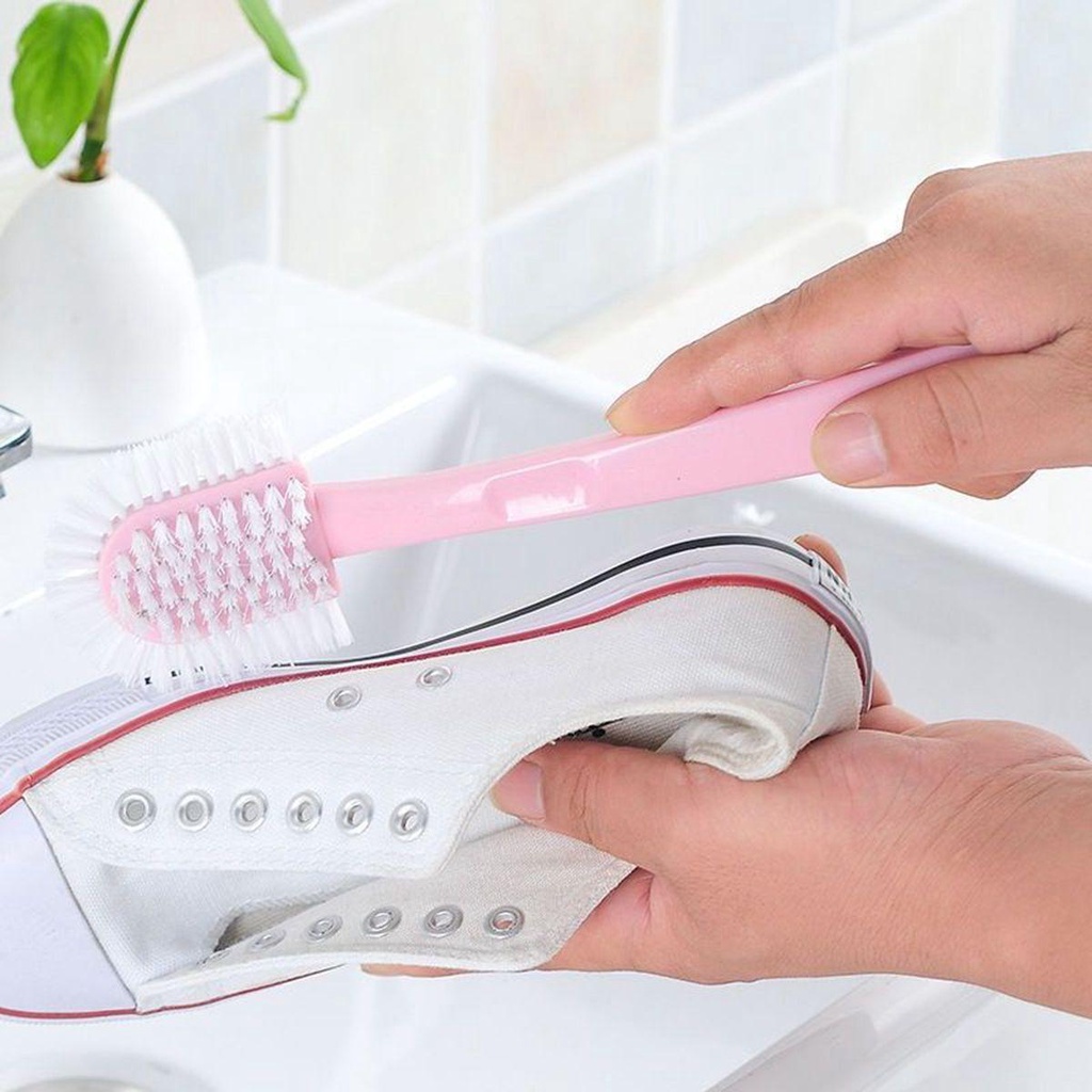 Bàn Chải Vệ Sinh Giày Cán Dài Tiện Dụng