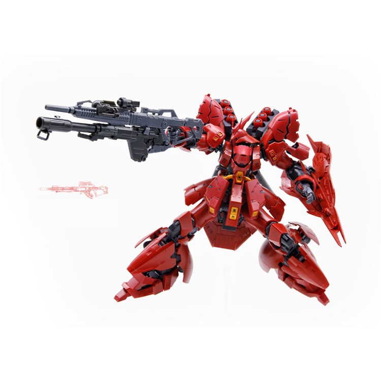 Phụ kiện mô hình nhựa HG RG 1/144 Weapons Combination Gun Rifle Custom  cho sazabi moon gundam