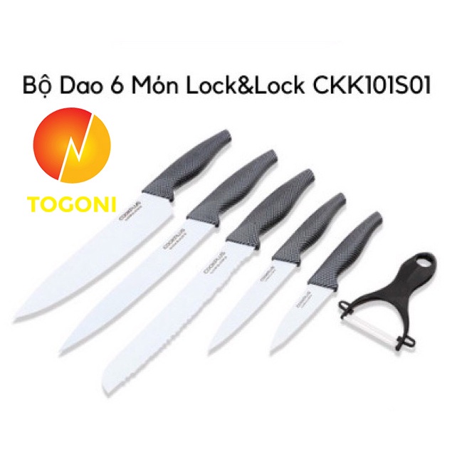 Bộ dao nhà bếp 6 món Lock&amp;Lock Cookplus CKK101S01