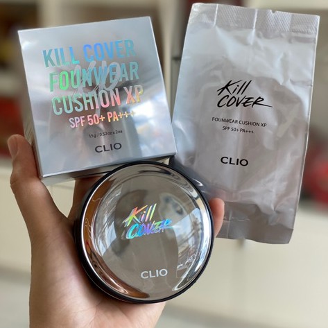 CAM KẾT CHUẨN AUTH (Mẫu Mới) Phấn nước 2 lõi Clio Kill Cover Founwear Cushion XP | BigBuy360 - bigbuy360.vn