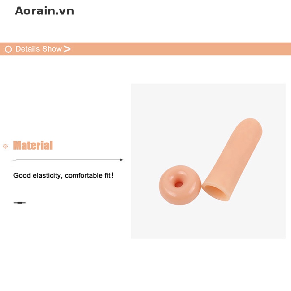Set 2 ống bọc ngón chân bằng silicone tiện dụng
 | BigBuy360 - bigbuy360.vn