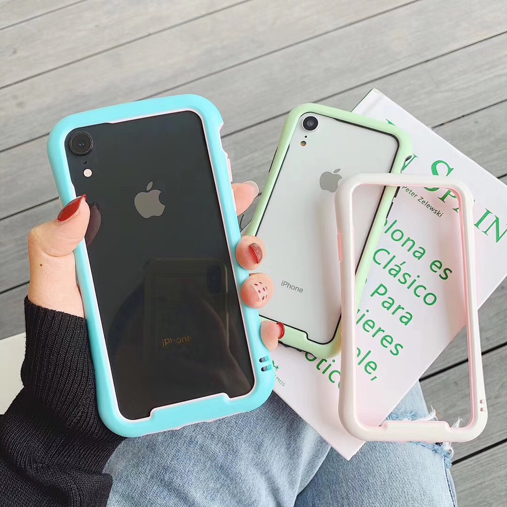 Bumper Ốp lưng dành cho iPhone11 12Pro Xs max XR 7/8plus SE2020 12PROMAX | BigBuy360 - bigbuy360.vn