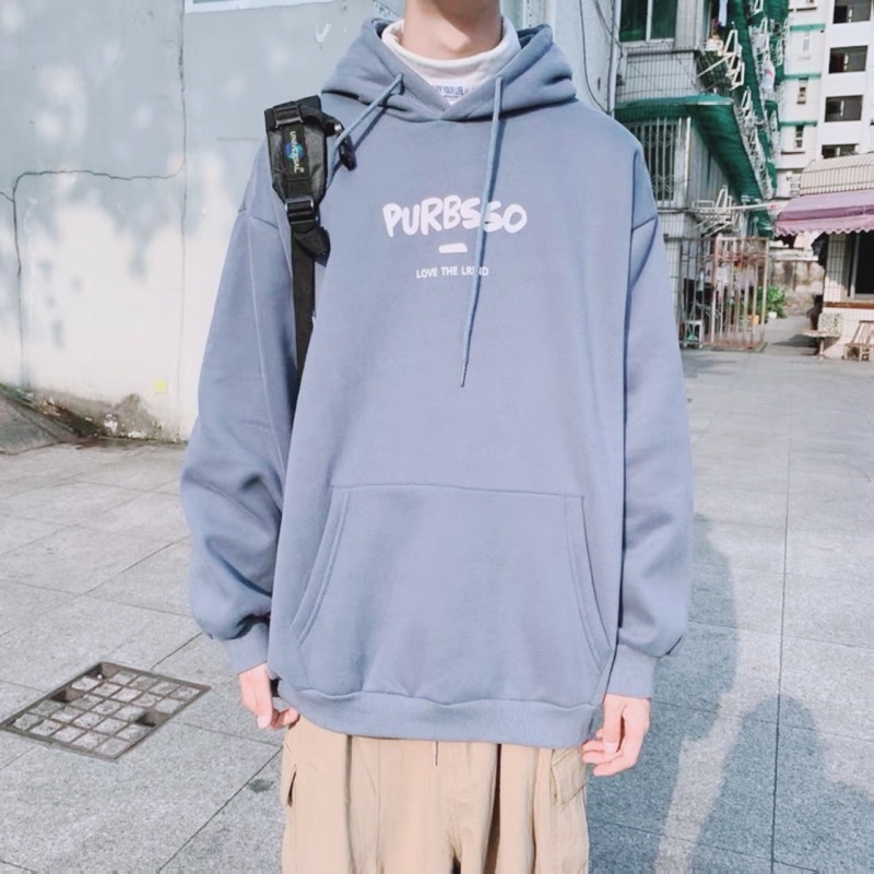 Áo hoodie nam nữ,Áo sweater nỉ nam nữ from rộng Unisex chất nỉ ngoại siêu dày dặn in chữ BURB | BigBuy360 - bigbuy360.vn