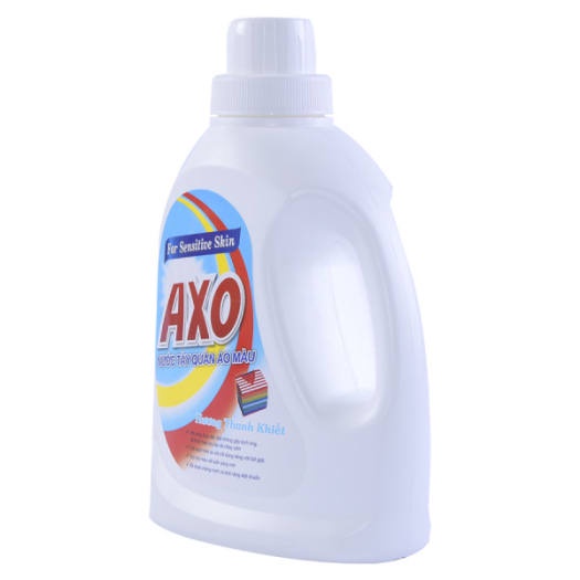 Nước tẩy quần áo màu Axo dành cho da nhạy cảm 800ml