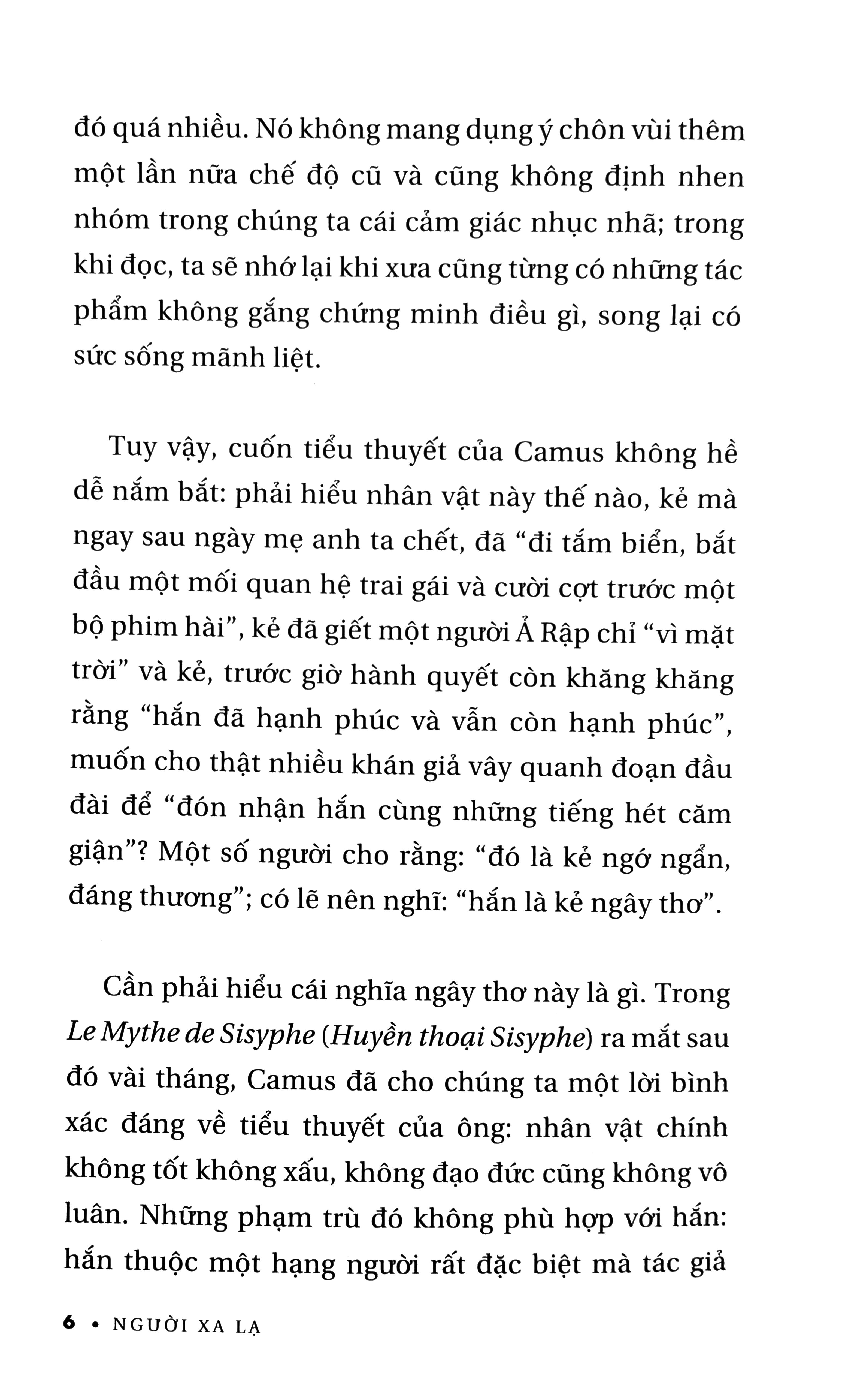 Sách Người Xa Lạ - Tiểu thuyết