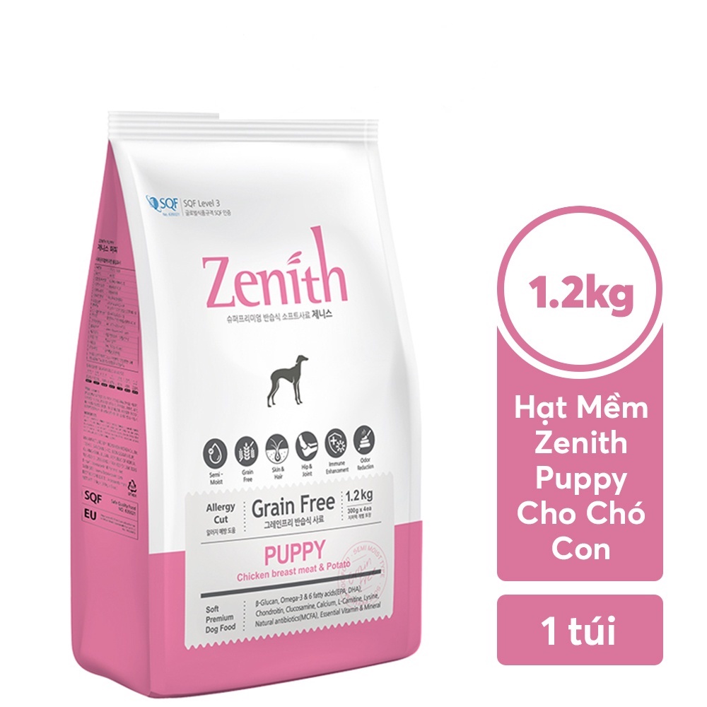 THỨC ĂN HẠT MỀM ZENITH PUPPY CHO CHÓ CON