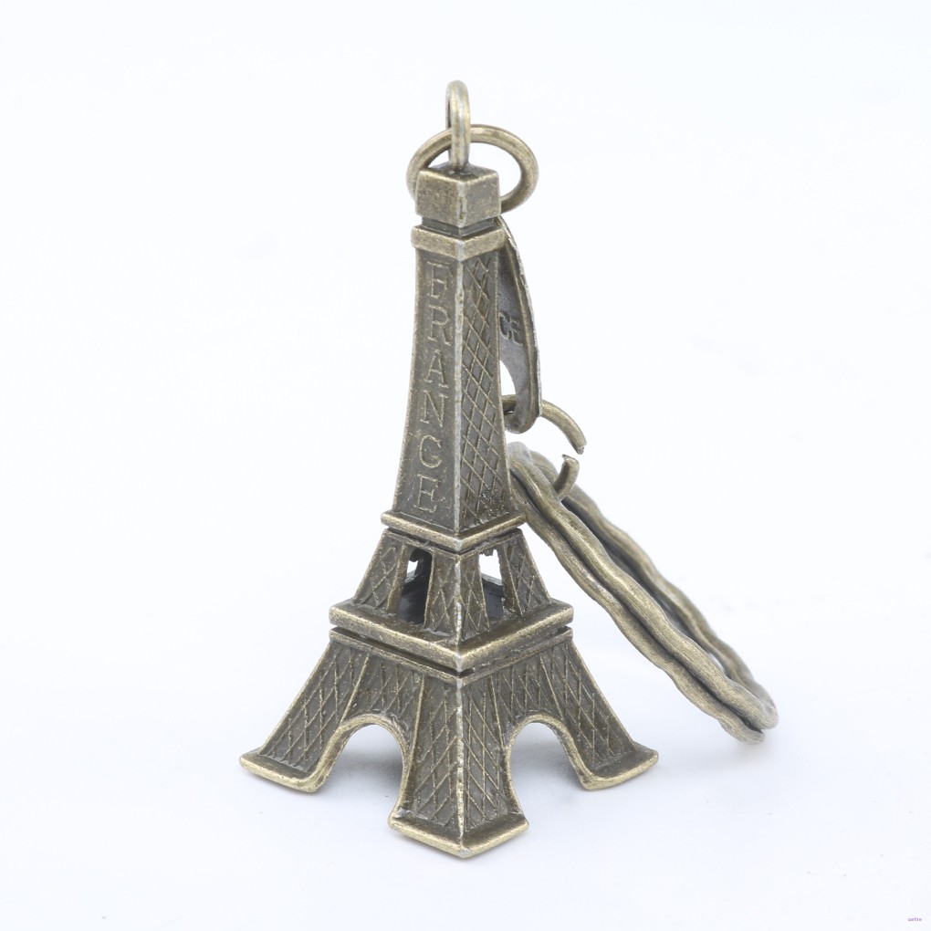 Móc Khoá Mô Hình Lưu Niệm Tháp Eiffel Paris Nhiều Kích Cỡ Tuỳ Chọn Bằng Hợp Kim
