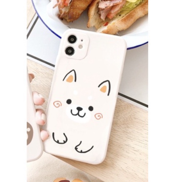 Ốp lưng hình cat and cún cute vuông giả lp 13 5/5s/6/6plus/6s/7/7plus/8/8plus/x/xr/xs/11/12/pro/max/13promax