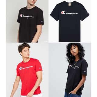 Áo thun Champion unisex Reverse Wave logo thêu 210972 vải dày