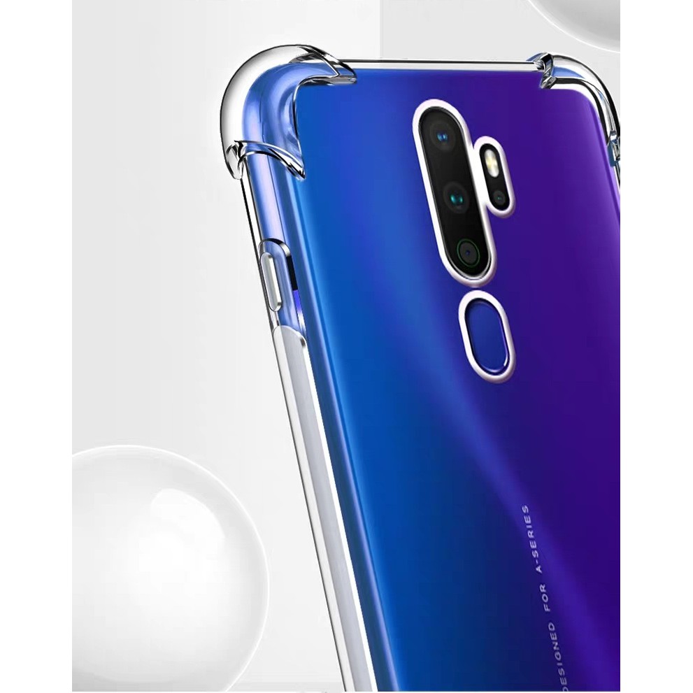 Ốp lưng Oppo A9 2020 / Oppo A5 2020 dẻo trong lồi 4 góc chất đẹp hạn chế ố vàng