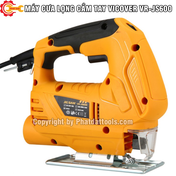 Máy Cưa Lọng Cầm Tay VICOVER VR-JS600-Tặng Kèm Vỉ 5 Lưỡi Cưa-Bảo Hành 6 Tháng