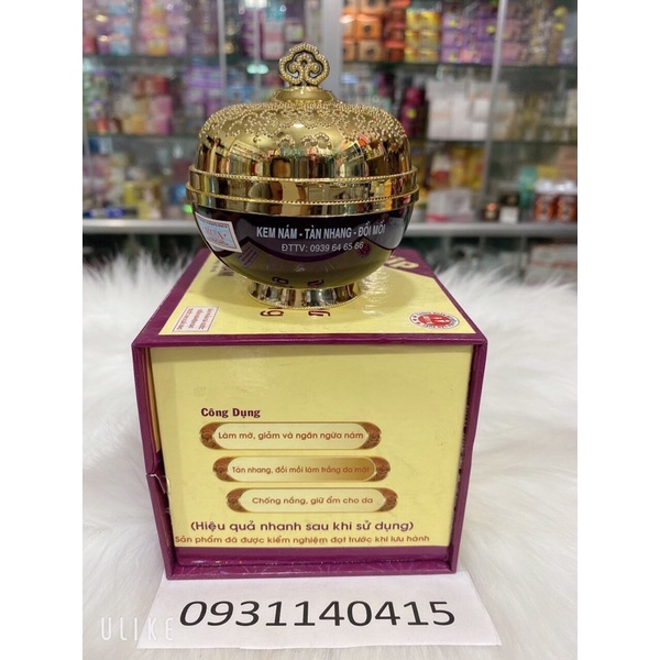 Kem nám vip linh chi vàng hủ 35g