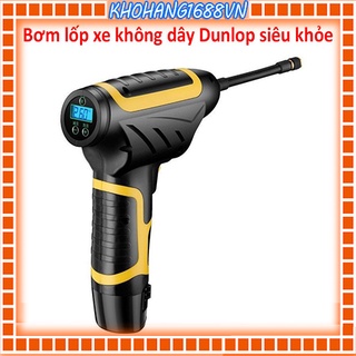 Bơm lốp xe không dây Dunlop - Siêu khoẻ, tiện dụng