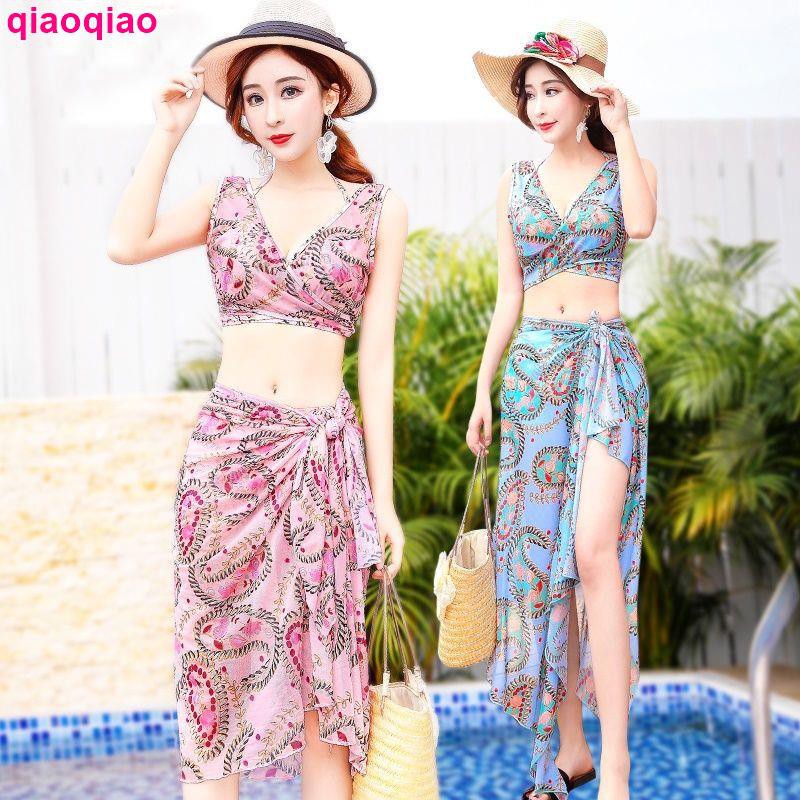 Set Đồ Tắm Hai Mảnh Phong Cách Hàn Quốc Quyến Rũ Dành Cho Nữ